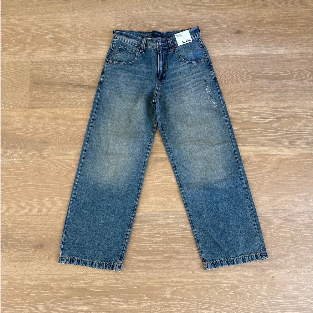 Aeropostale Super Baggy Jeans Size 32 x 32 in Blue